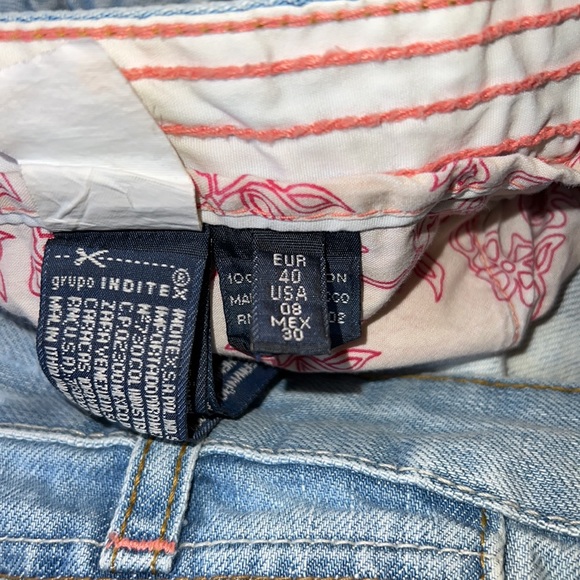 TRF Zara light washed straight cropped jeans. - Picture 13 of 14